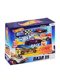 Купить Пазл 35 эл. Гигант. Hot Wheels. Гонка — Фото №1