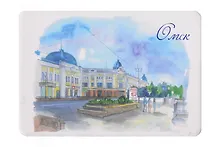 Купить Магнит картон Любинский проспект (Омск) (МК/141/003) — Фото №1