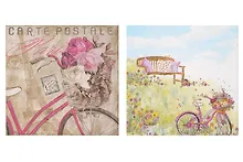 Купить Набор для творчества,Салфетки для декупажа, Парижский велосипед - 2 шт — Фото №1