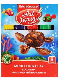 Купить Пластилин 8 цветов 144гр с Алоэ Вера — Фото №1