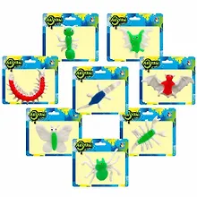 Купить Игрушка, 1TOY/Вантой, Лизун Животные/Насекомые" 6см, в ассортименте, в блистере" — Фото №1