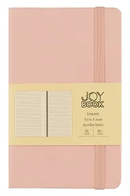 Купить Записная книжка А6- 96л лин. "JOY BOOK. Сахарная вата" 7БЦ, иск.кожа, тонир.форзац, тонир.блок, скругл.углы, сшит.блок, ляссе, резинка, карман на задн.форзаце — Фото №1