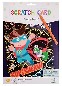 Купить Набор для творчества Dodo Гравюра Супергерой — Фото №1