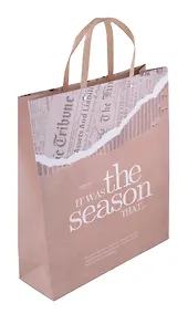 Купить Пакет А3 32*42*11.5 "The season" нейтр., бум.мат.ламинат — Фото №1