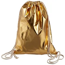 Купить Мешок для сменной обуви «Жёлтый металлик» — Фото №1