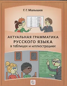 Купить Актуальная грамматика русского языка в таблицах и иллюстрациях: справочник для иностранцев, начинающих изучать русский язык — Фото №1