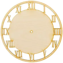 Купить Основа для часов Римские цифры 1 (152095) (дерево) (упаковка) — Фото №1