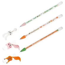 Купить Ручка гелевая пиши-стирай синяя "Lovely animals" в ассортименте, Meshu — Фото №1