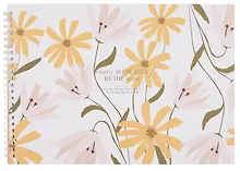 Купить Альбом для рисования 40л А4 "April", цветы, карт.обл., спираль, ламинация, микротекстурирование — Фото №1