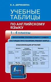 Купить Учебные таблицы по английскому языку. 1-4 классы — Фото №1
