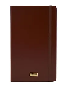 Купить Книга для записей А5- 70л кл. "Universal" коричневая, инт.переплет, Schiller — Фото №1