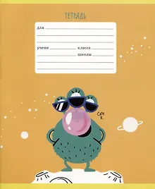 Купить Тетрадь в клетку Listoff, "Яркий стиль (Эксклюзив)", 12 листов, в ассортименте — Фото №1