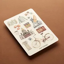 Купить Открытка одинарная 14,5*10,5см Велосипед — Фото №1