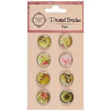 Купить Набор для творчества, Цветные брадсы, d=2см, 8шт, в ассортименте — Фото №1