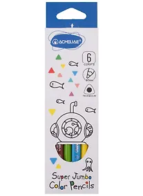Купить Карандаши цветные Aсmeliae, Color Pencils, 6 цветов — Фото №1