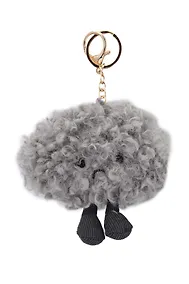 Купить Брелок Грустное облако с ножками (текстиль) (13см) (12-0960-202509-JC_21) — Фото №1