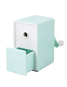 Купить Точилка механическая для карандашей "Pastel colors", с контейнером для стружки, фисташковый, Yoi — Фото №1