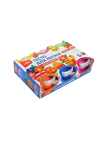 Купить Тесто для лепки,LORI Пластишка. Набор №10, 6цв. по 80гр. — Фото №1