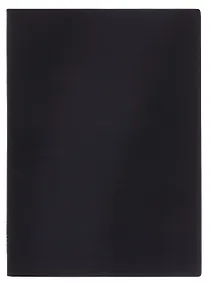 Купить Ежедневник недат. А5+ 160л "Нубук" черный, кожзам, мягк.переплет, тонир.блок, блинт.тиснение, справ.мат-лы, 2 ляссе, инд.уп — Фото №1