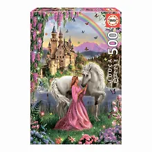 Купить Пазл Educa 500 деталей Фея и единорог — Фото №1