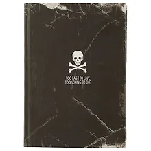 Купить Блокнот «Too fast to live», 192 страницы, А5 — Фото №1