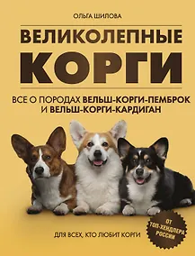 Купить Великолепные корги. Все о породах вельш-корги-пемброк и вельш-корги-кардиган — Фото №1