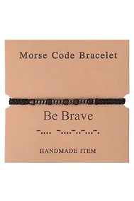 Купить Браслет Морзе Be Brave (12-202509-BR-ZJ4314) — Фото №1
