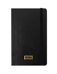 Купить Записная книга А6 80л лин. "Elegance" черная, инт.переплет, Schiller — Фото №1