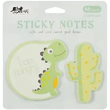 Купить Закладки самоклеящиеся 2*40л "Дино" — Фото №1