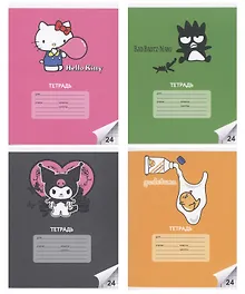 Купить Тетрадь в клетку Sanrio, 24 листа, в ассортименте — Фото №1