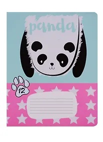 Купить Тетрадь в клетку Academy Style, "Потягушки (зверята)", 12 листов, в ассортименте — Фото №1