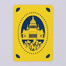 Купить Открытка резная с конвертом Ажурный город (004), арт. pc-IC-A6.2019 — Фото №1