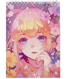 Купить Блокнот А5 60л кл. "Милашка" гребень, мел.картон — Фото №1