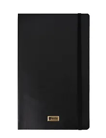 Купить Книга для записей А5 80л лин. "Elegance" черная, инт.переплет, Schiller — Фото №1