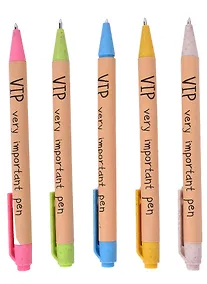 Купить Ручка шариковая EKO, VIP, автоматическая синяя 0,7 мм — Фото №1