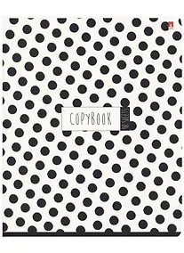 Купить Тетрадь в клетку Альт, Black&white, 48 листов, в ассортименте — Фото №1