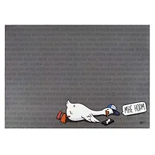 Купить Клеенка для уроков труда "Утка" 500*700мм, ПВХ 130мкм, подвес — Фото №1