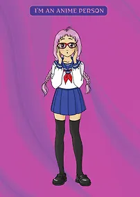 Купить Блокнот «Манга», А4, 80 страниц, в точку — Фото №1