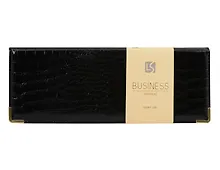 Купить Планинг дат. 2026г. 56л "Business Premium. Grand croco" черный, 7Б, тв.переплет, настольный, иск.кожа, обл.поролон, евроспираль, съемный тонир.блок, мет.уголки, инд.уп — Фото №1