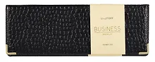 Купить Планинг дат. 2025г. 56л "Business Premium. Lizard" черный, 7Б, тв.переплет, настольный, иск.кожа, обл.поролон, евроспираль, съемный тонир.блок, мет.уголки, инд.уп — Фото №1