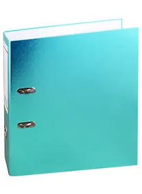 Купить Папка архивная "Metallic", 70 мм, А4, мятная — Фото №1