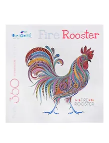 Купить Пазл Оригами 360эл FireRooster "Узорный петух" (475х475) — Фото №1