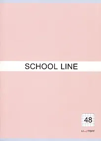 Купить Тетради в клетку Listoff, "Basic line. Pink", А4, 48 листов — Фото №1