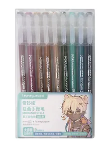 Купить Ручки гелевые 09цв 0,6мм "Morandi", ПВХ-уп — Фото №1