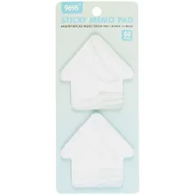 Купить Блок бумаги самоклеящийся 70*70мм 2*30л. "Мрамор", ассорти — Фото №1