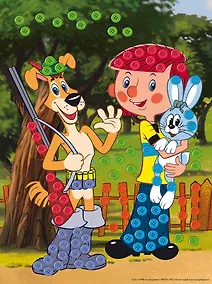 Купить Мозаика из пуговиц "Простоквашино" — Фото №1