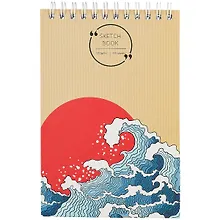 Купить Скетчбук «Волна настроения», 80 листов, А5+ — Фото №1