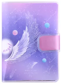 Купить Записная книжка А7 80л лин. "Angel" в ПВХ-обложке, тонир.внутр.блок, ассорти — Фото №1