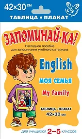Купить Английский язык. Моя семья. Для учащихся 2-5 классов — Фото №1