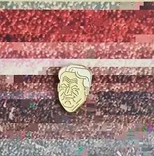 Купить Значок 90е Ельцин (металл) (4627077843468) — Фото №1